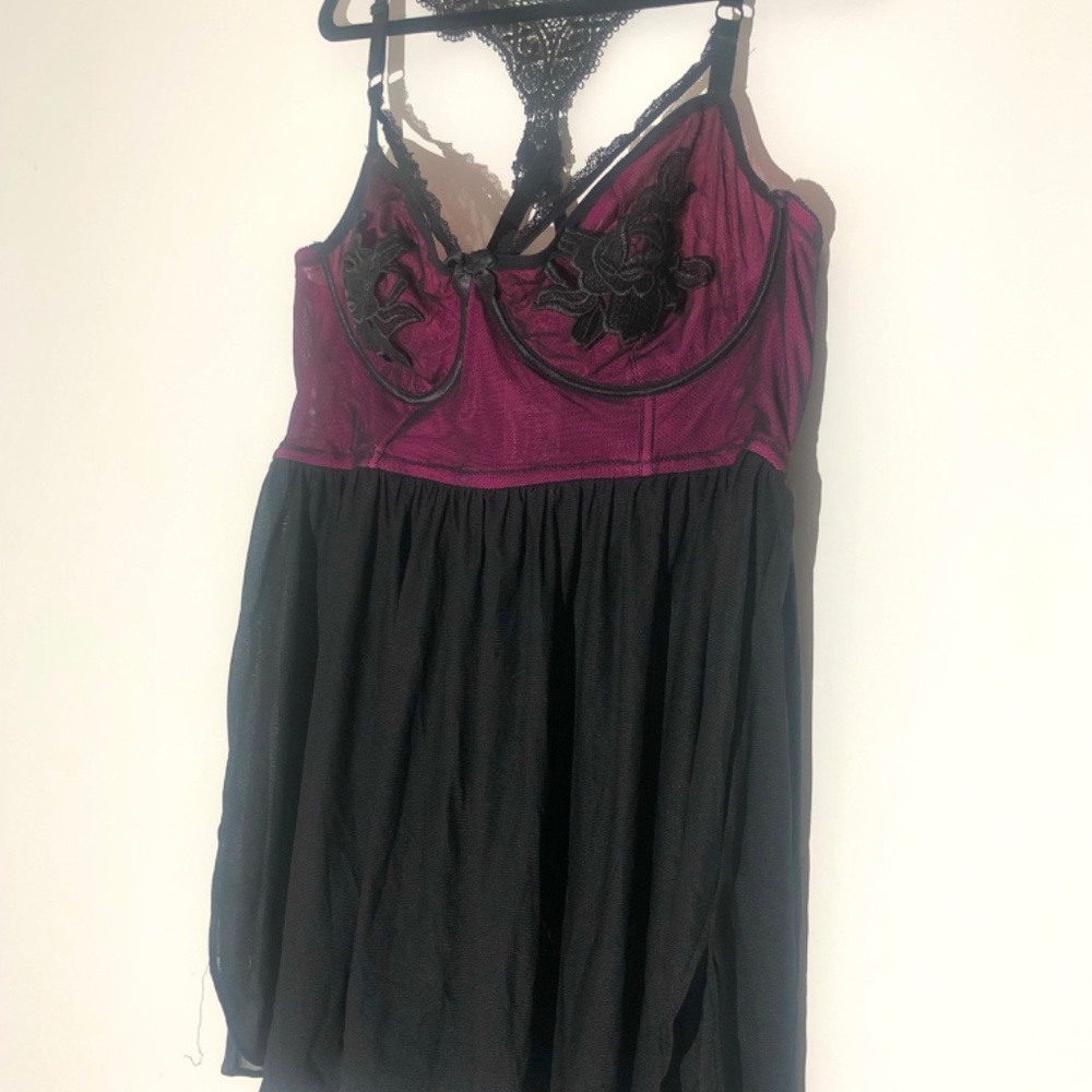 Torrid Plus Size Teddy/Lingerie - Picture 3 of 3